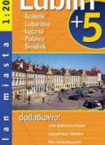 Plan miasta Lublin +5 1:20 000 DEMART