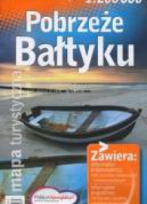 Pobrzeże Bałtyku PLASTIK mapa