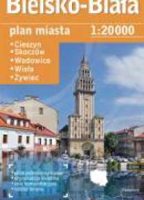 Plan miasta Bielsko-Biała +5 1:20 000 DEMART